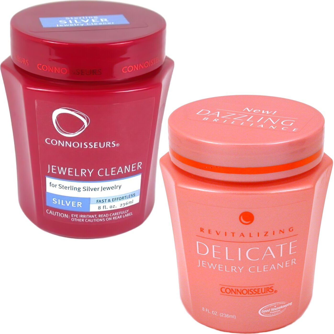 Connoisseurs Delicate & Silver Revitalizing Jewelry Cleaner Kit 2 Pcs